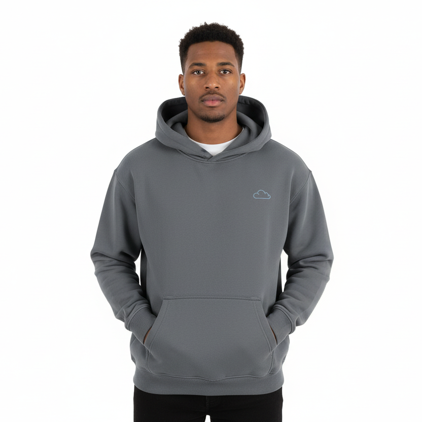 Cloud Oversize Fleeced Hoodie